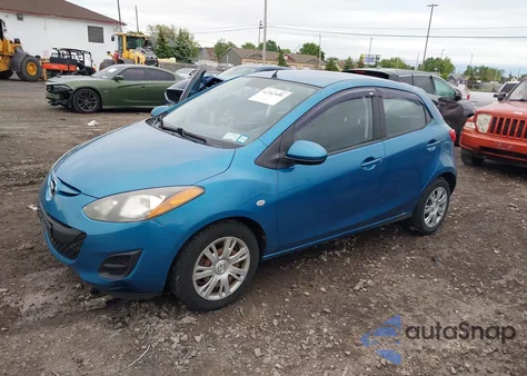 2012 Mazda Mazda2 Sport z USA, uszkodzony, nr VIN JM1DE1KY7C0141308
